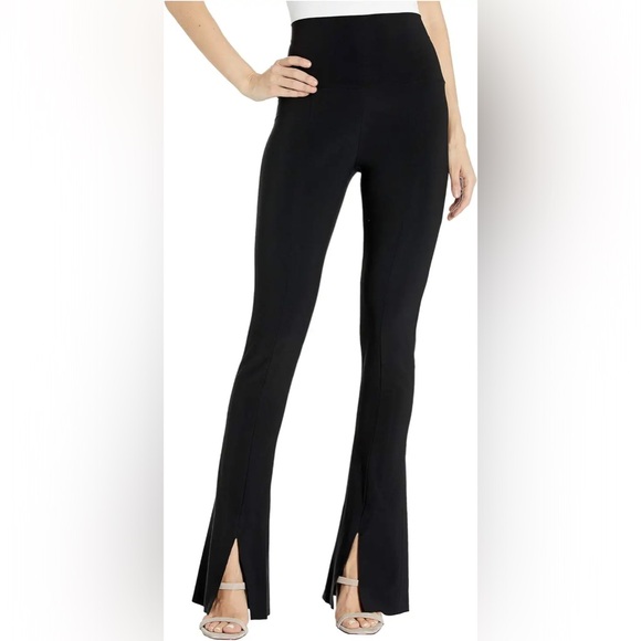Norma Kamali Black Flare Pants Spat Leggings Size S - Picture 1 of 6